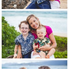 Kailua, Hawaii (Oahu) Family Beach Portrait Photographer, Sunshine Soul Photography - C Family